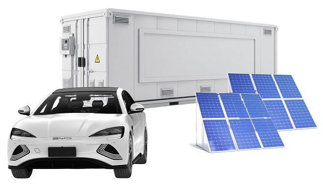 ActionPower - Industries where our programmable power is used: Energy Storage, Electric Vehicles, Solar Energy, and AI Server Infrastructures