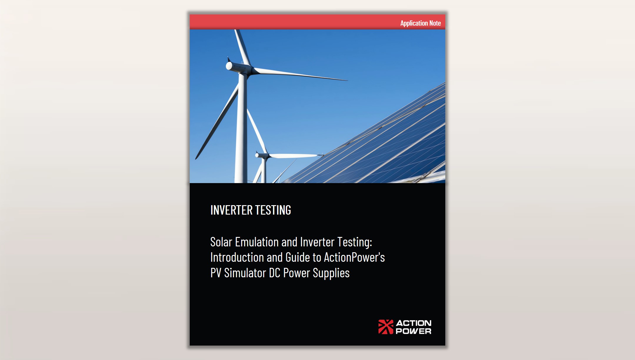 PV Inverter Testing with Solar Array Simulator and Programmable DC Power Supply
